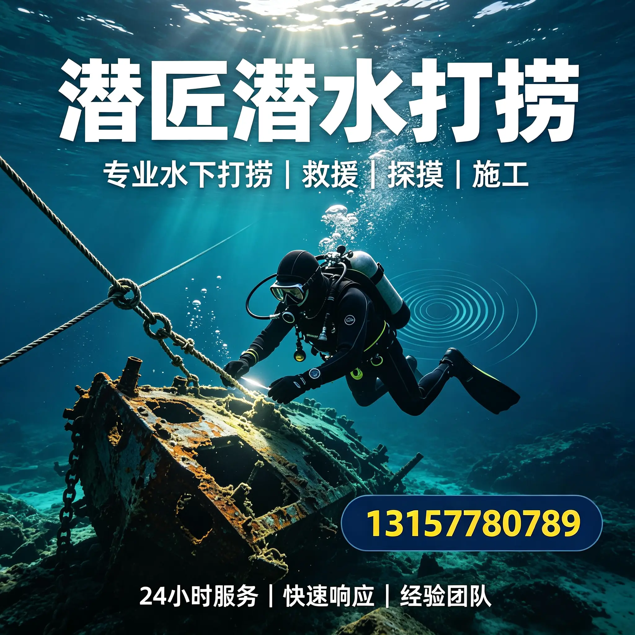 昌邑水下打捞作业服务产品